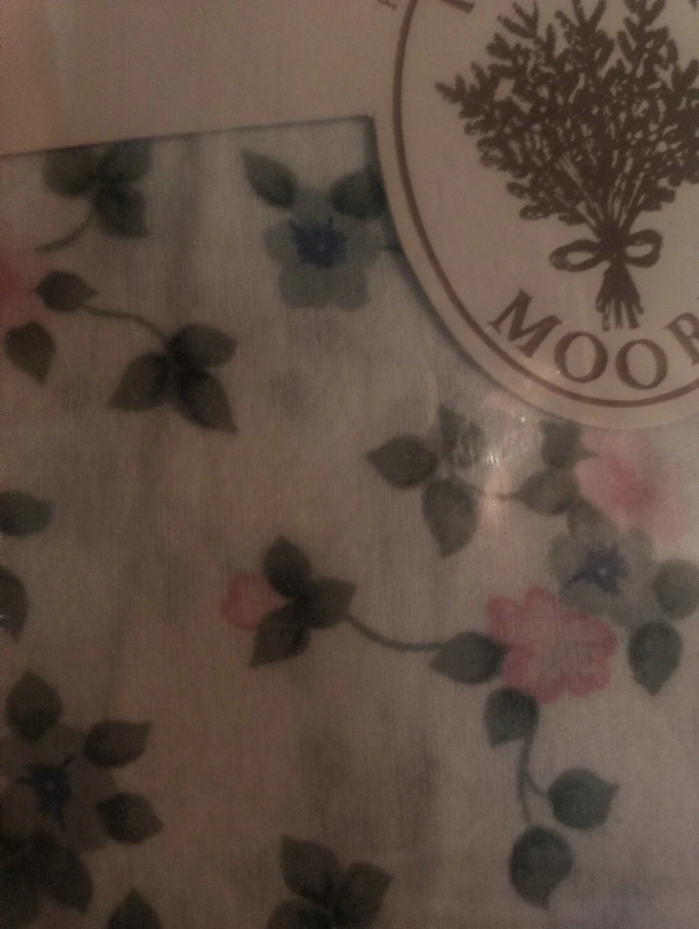 Vintage Preswick & Moore Sheet Set Twin Fitted Flat Pillow Cases NWT Floral New